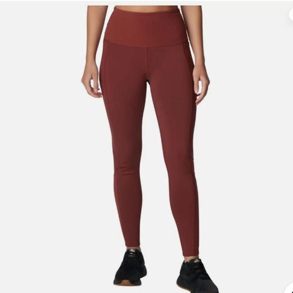 Columbia-sportswear Women's Burgundy and Red Leggings